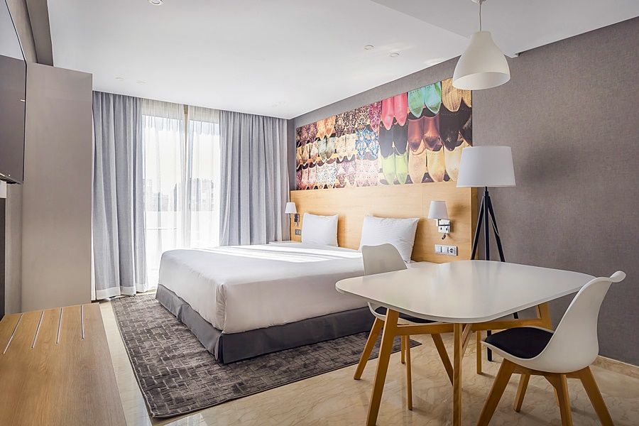 Mid Town Hotel Касабланка Экстерьер фото