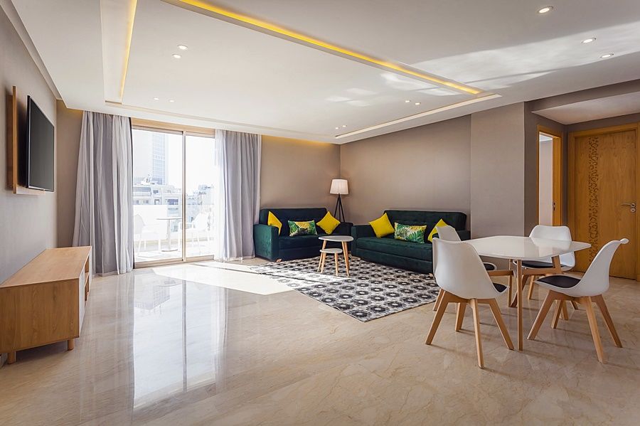 Mid Town Hotel Касабланка Экстерьер фото